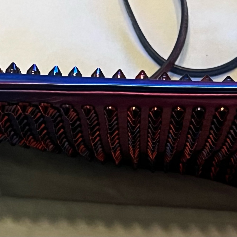 Christian Louboutin Loubiposh Panettone Spikes Crossbody Digital Rose Box Card+ - Picture 15 of 16